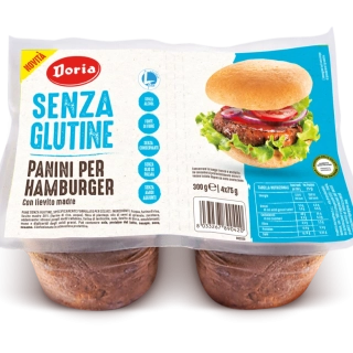 Doria Burger Bulka bezlepková 4x75g